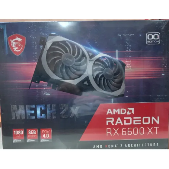 Tarjeta Grafica Amd Radeon Rx 6600 Xt 8 Gb Gddr 6