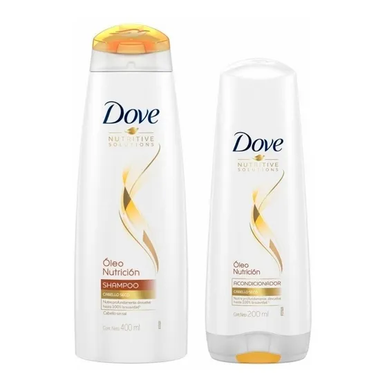 Dove Oleo Nutrición Shampoo + Aco 400+200