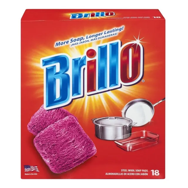 Esponjas Brillo De Acero Jabon Original Todo Nuevo Duración