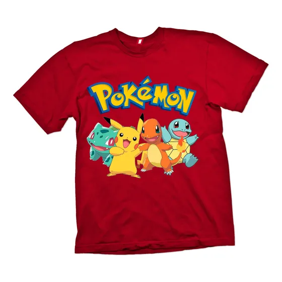 Polera Diseño Pokemon Y Amigos Cod 002