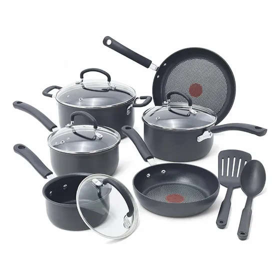 Utensilios De Cocina Antiadherentes Anodizados Duros T-fa...