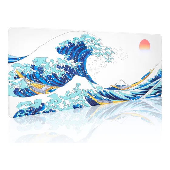 Alfombrilla Mouse Japonesa Para Juego Xl Escritorio Larga X