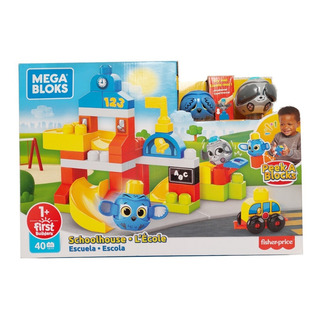 Mega Blocks Escuela Juguete De Construcción 40 Piezas Mega Blocks Escuela Juguete De Construcción 40 Piezas