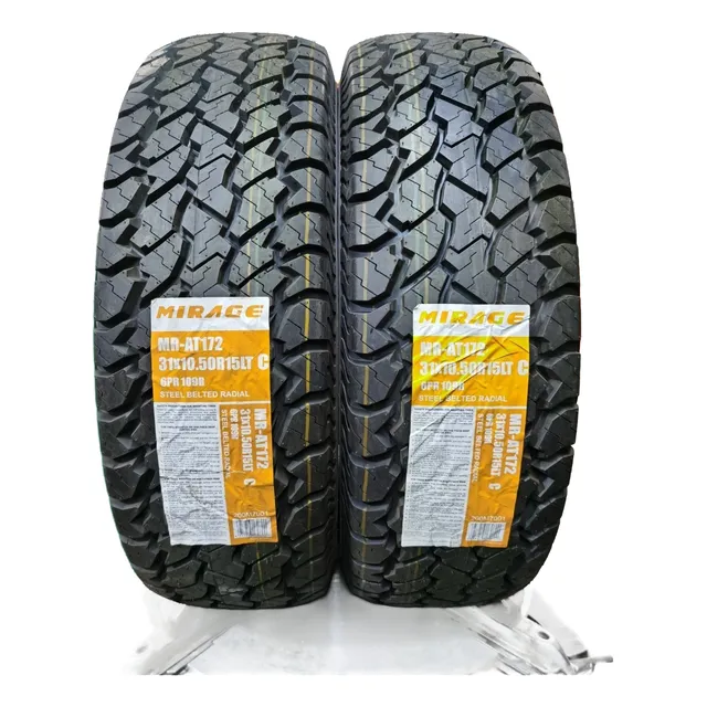 Paquete De 2 Llantas 31x10.50 R15 Mirage Mr-at172 Lt 109r