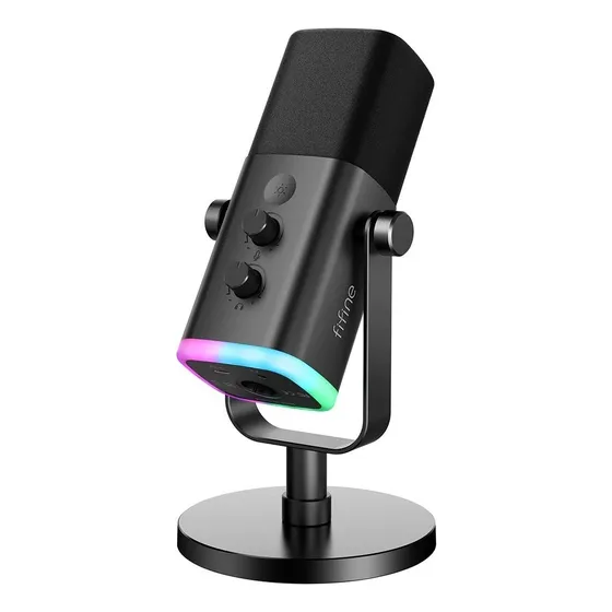 Microfone Dinâmico Gamer Fifine Am8