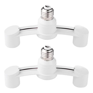 2 Adaptadores De Foco E27 - Soporte De Luz Convertidora 2 Adaptadores De Foco E27 - Soporte De Luz Convertidora