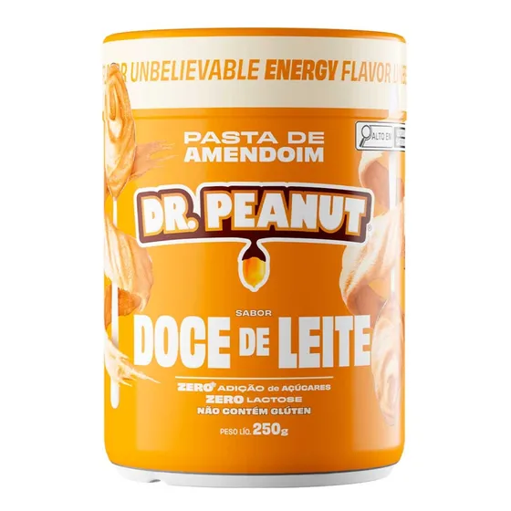 Pasta De Amendoim Zero Lactose Drpeanut 250g - Todos Sabores