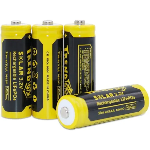 Trendbox 14430 - Bateria Recargable (3,2 V, 450 Mah, 4 Unid