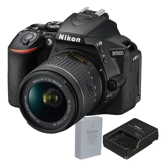 Nikon D5600 Camara Reflex Digital Af-p Dx Nikkor In Vr