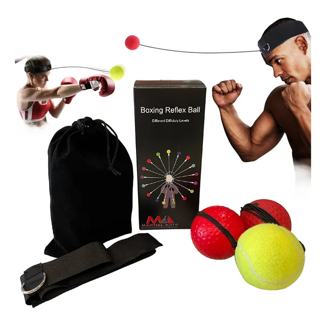 Diadema Pelota Boxeo Banda Equipo Entrenamiento Mma Casa