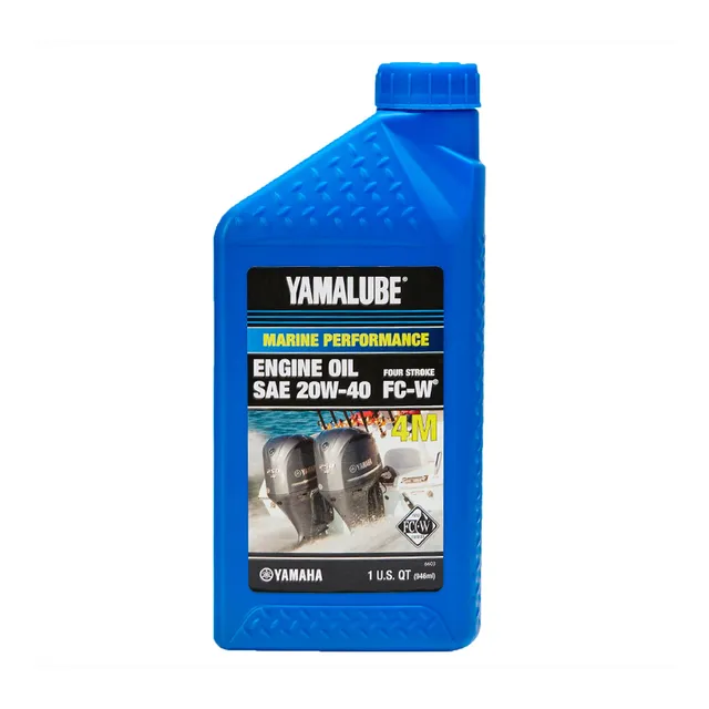 Aceite Marino Yamaha 20w40 Para Motor Fuera De Borda 0.946ml