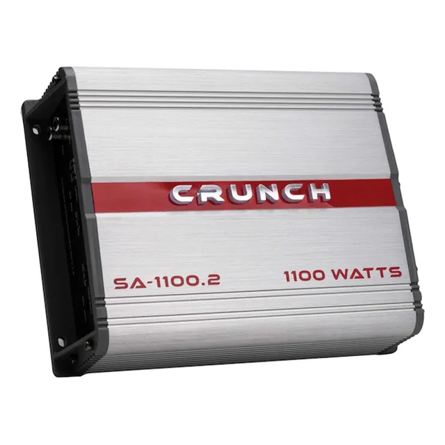 Crunch Sa-1100.2 Smash Series 1.100 Vatios 2 Canales Clase Ab Amp