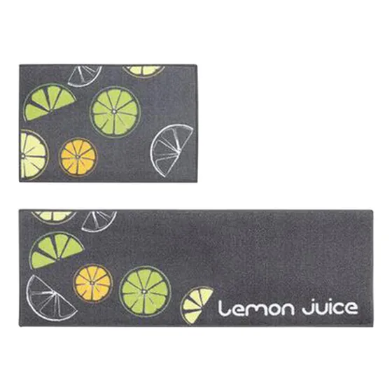 2 Alfombrilla Cocina Antifatiga Para Color Limon Talla