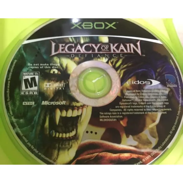 Legacy Of Kain Defiance Xbox 