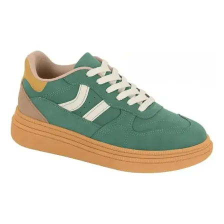 Tênis Feminino Nobuck Casual Conforto Moleca Original