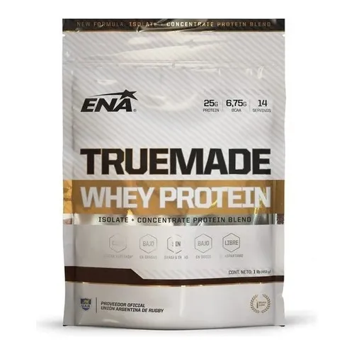 True Made Whey Protein Ena X453g Isolate Concent V/sabores 