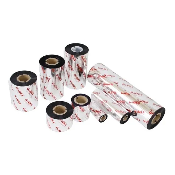 Ribbon Godex Resina 110mm 110m 1/2  Para Impresora Etiquetas