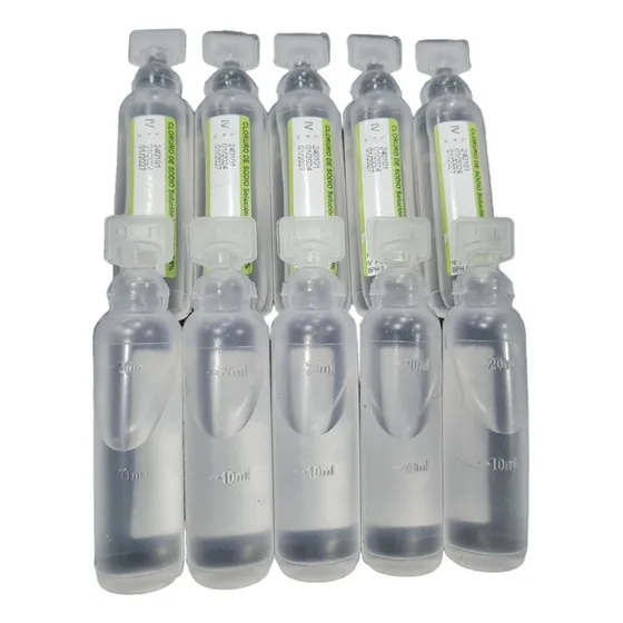 20 Unidades Suero Fisiológico 20 Ml
