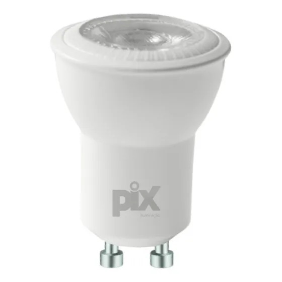 Lâmpada De Led Pix Mini Dicroica Mr11 3,5w 127/220V Para Spots Cor da luz 2700K - Amarelo Quente 127/220V