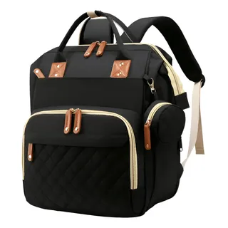 Mochila Maternidade ImpermeĂĄvel C/ Bolso P/ Mamadeira BebĂȘ Mochila Maternidade ImpermeĂĄvel C/ Bolso P/ Mamadeira BebĂȘ