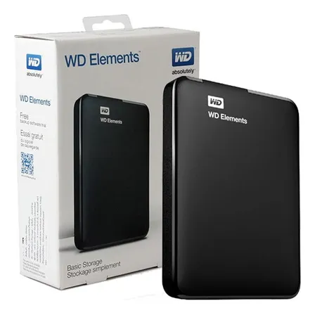 externo Western Digital WD Elements Portable WDBU6Y0020BBK 2TB negro