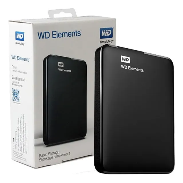 externo Western Digital WD Elements Portable WDBU6Y0020BBK 2TB negro