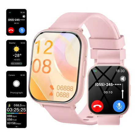 Smartwatch Deportivo Pantalla Táctil Rosa