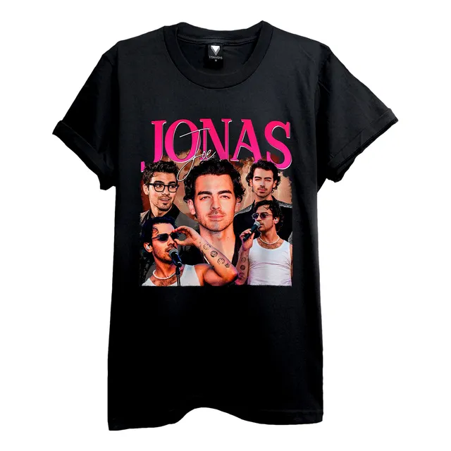 Remera Dtg Joe Jonas Jonas Brothers - Convoys Rock Style