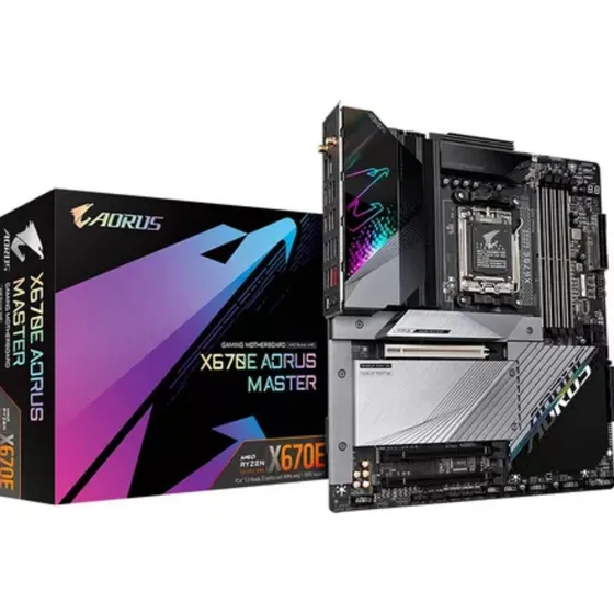 Placa Mãe Gigabyte X670e Aorus Master, Amd, Am5, E-atx, Ddr5