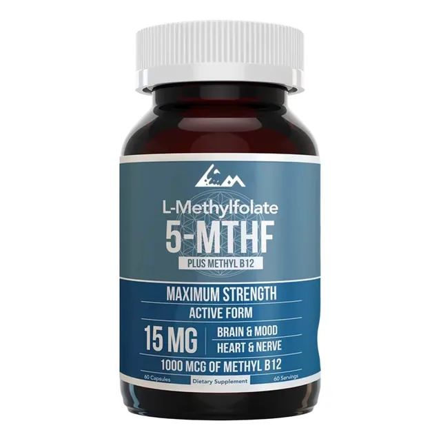 Methyl Folate 5-mthf + B12 Mejor Que Ácido Fólico