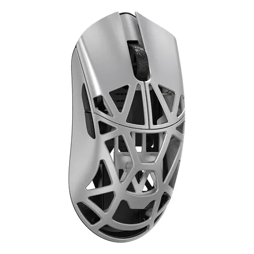 マウス・トラックボール WLMOUSE Beast X Max / Solid sides Mouse Wlmouse Beast X Max 45g 8k Hz Omron Solid Side Silver