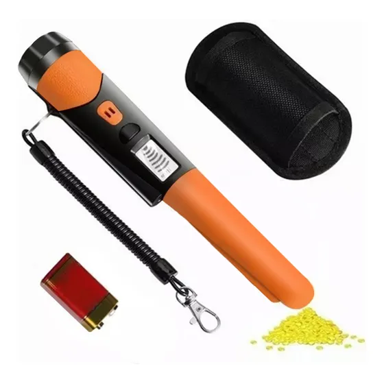 Detector De Metales Portátil Buscador Tesoro Con Lcd Goxawee