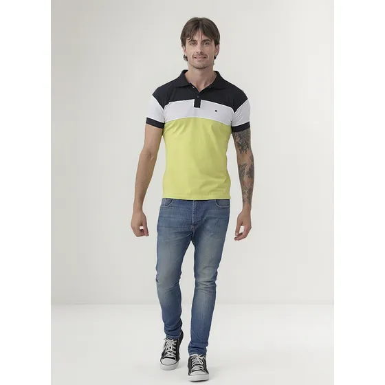 Chomba Combinada Ajustado En Tres Colores Nueva Temporada