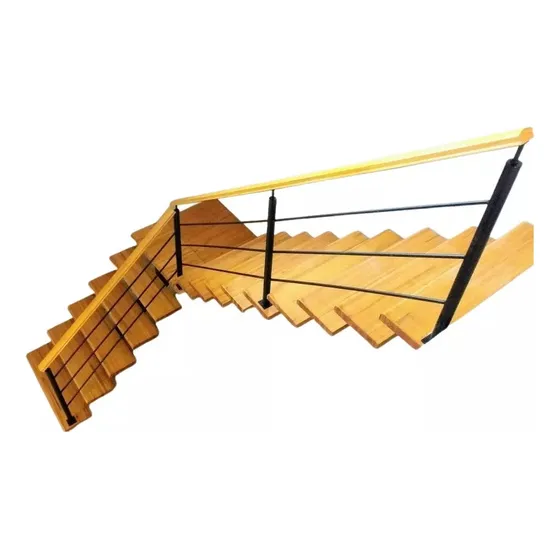 Escalera En Hierro Y Madera