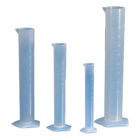 Probeta De Plástico Cap.250 Ml. Uso Industrial/escolar.