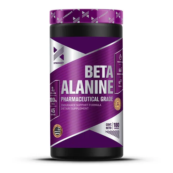 Beta Alanina Xtrenght 180 Caps Pre Entreno Fuerza Resitencia