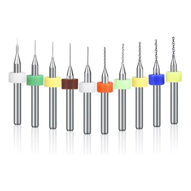 Brocas - Para Pcb Cnc Micro Retifica - 10 Pçs 0,3 - 1,2 M/m