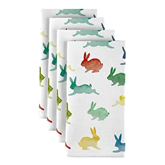 Hippity Hop Cena Servilletas - Juego De 12