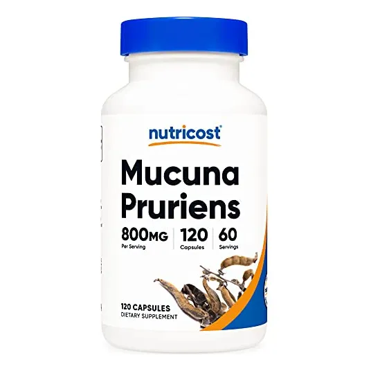 Suplemento Nutricost Mucuna Pruriens 400 Mg 120 Cápsulas