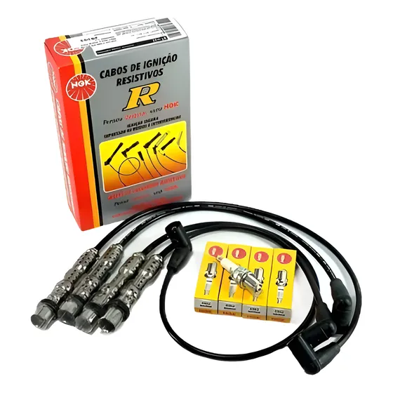 Cable De Bujias Ngk Stv-25 Fox/suran + Bujias Bkr6e Ngk