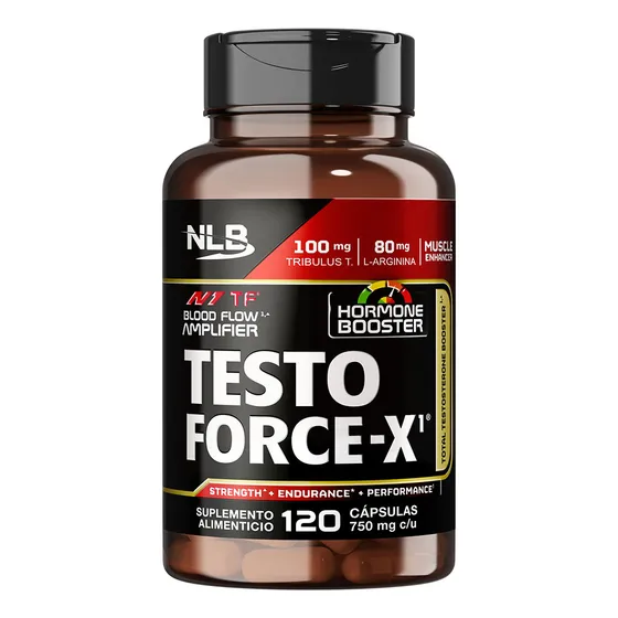 Testrol Gold 120 Tabletas 90gr Testosterone Testo Force Sin Sabor