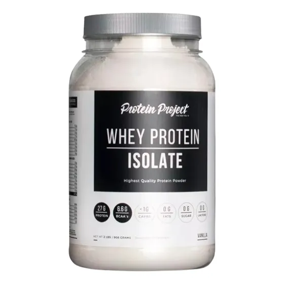 Whey Protein Isolate 2lb 908g en Polvo Sabor Vainilla Protein Project