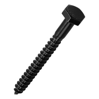 Tornillos De Retraso Negros De Acero Inoxidable 1/4 X 2-1/2 Tornillos De Retraso Negros De Acero Inoxidable 1/4 X 2-1/2