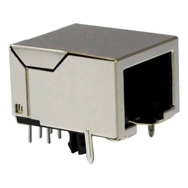 Conector Rj-50 Para Soldar, 10 Pines, Ángulo Recto, 5 Piezas