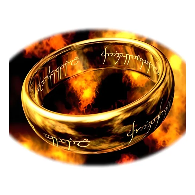 Anillos Señor De Los Anillos Hobbit La Mejor Réplica ! Amor