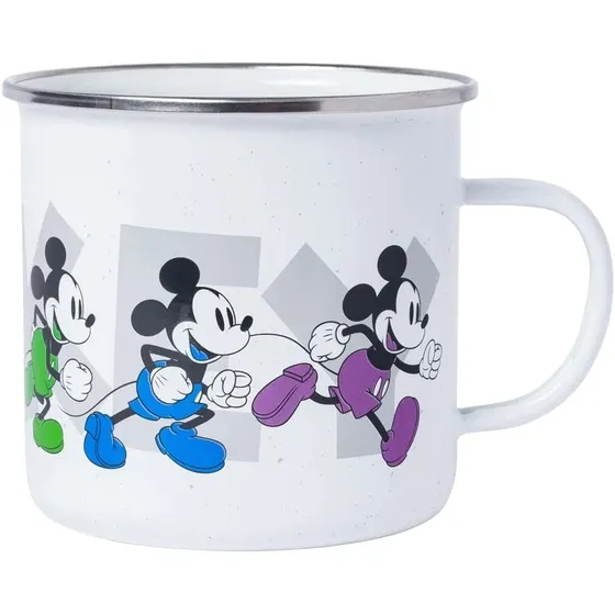 Taza Mickey Mouse Disney Arcoíris  Peltre 621 Ml 