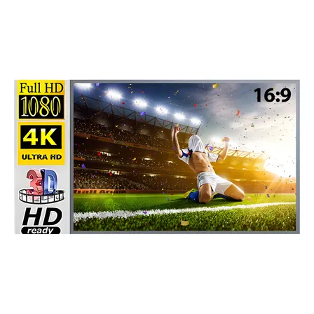 Tela Dobrável Reflexiva 4k Para Projetor 16:9 84 Polegadas
