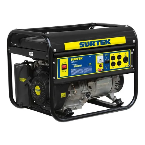 Generador A Gasolina 5000w 389cc Capacidad 25 L Surtek