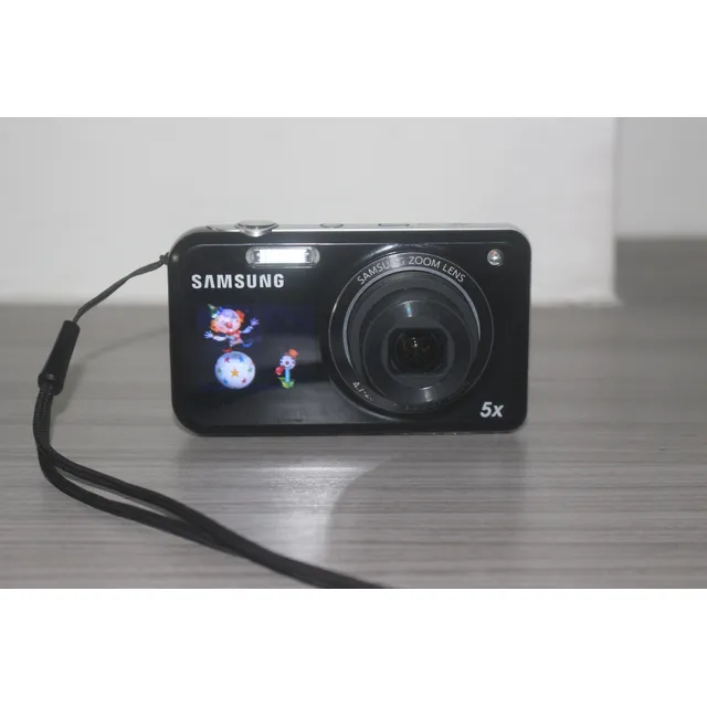 Camara Digital Samsung Pl120 Compacta Color Negro