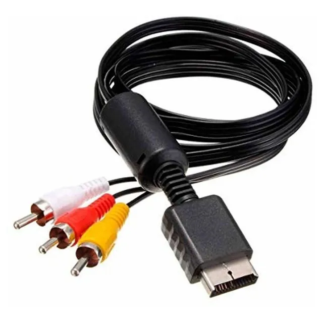 Cable Playstation  Ps1 Ps2 Ps3 Av Rca 1.5 Mts Audio Y Video 